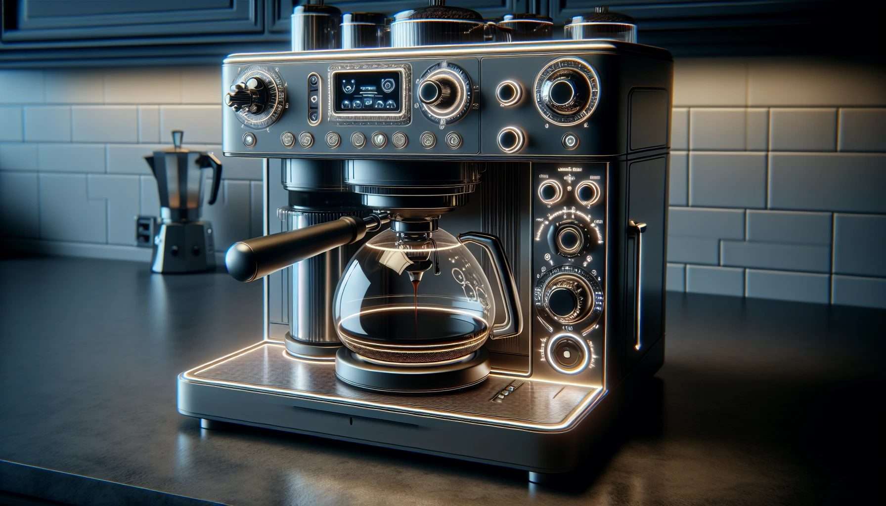 Key features of a coffee machine with grinder