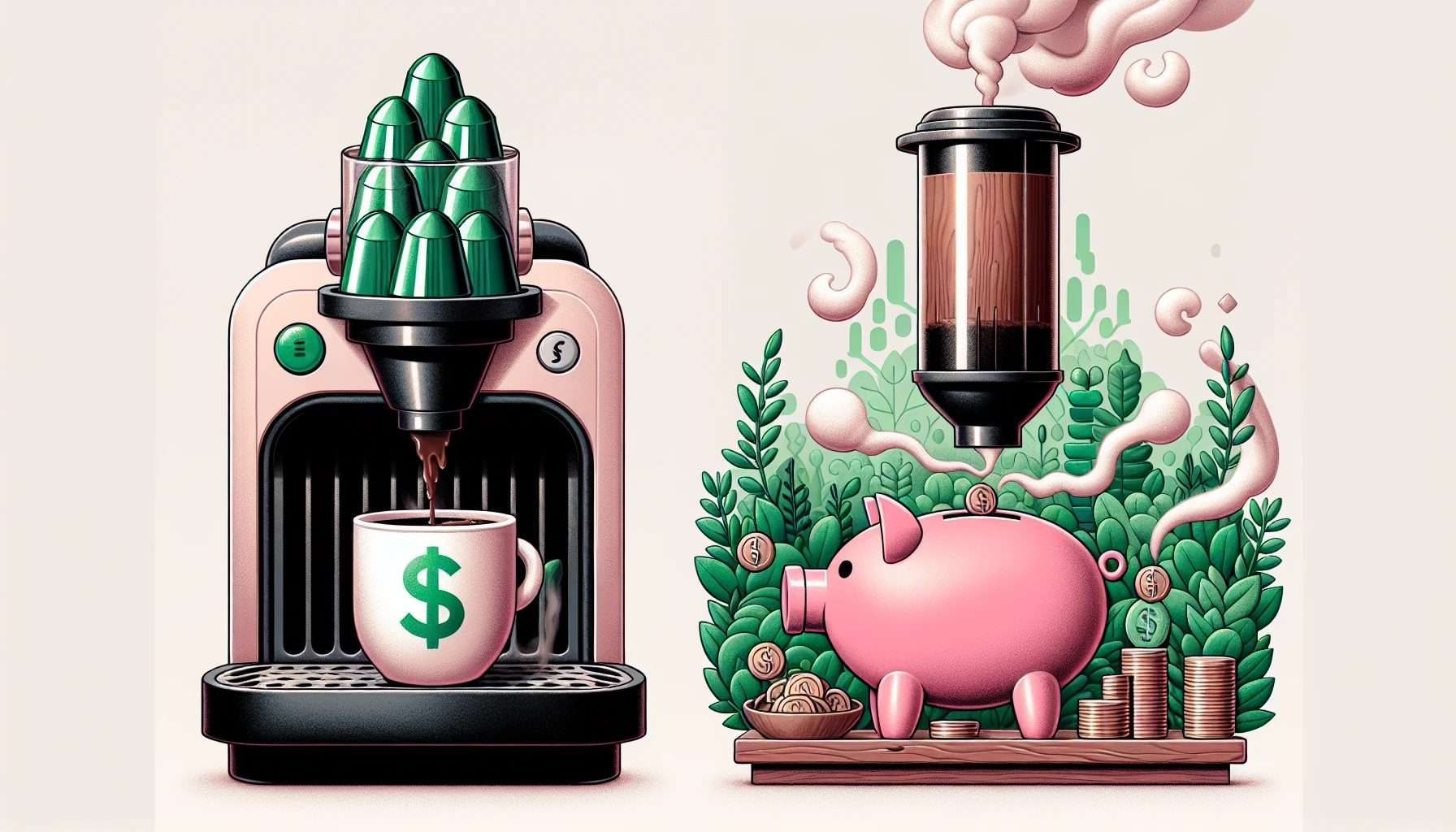 Sustainability and Cost Considerations: Nespresso vs AeroPress