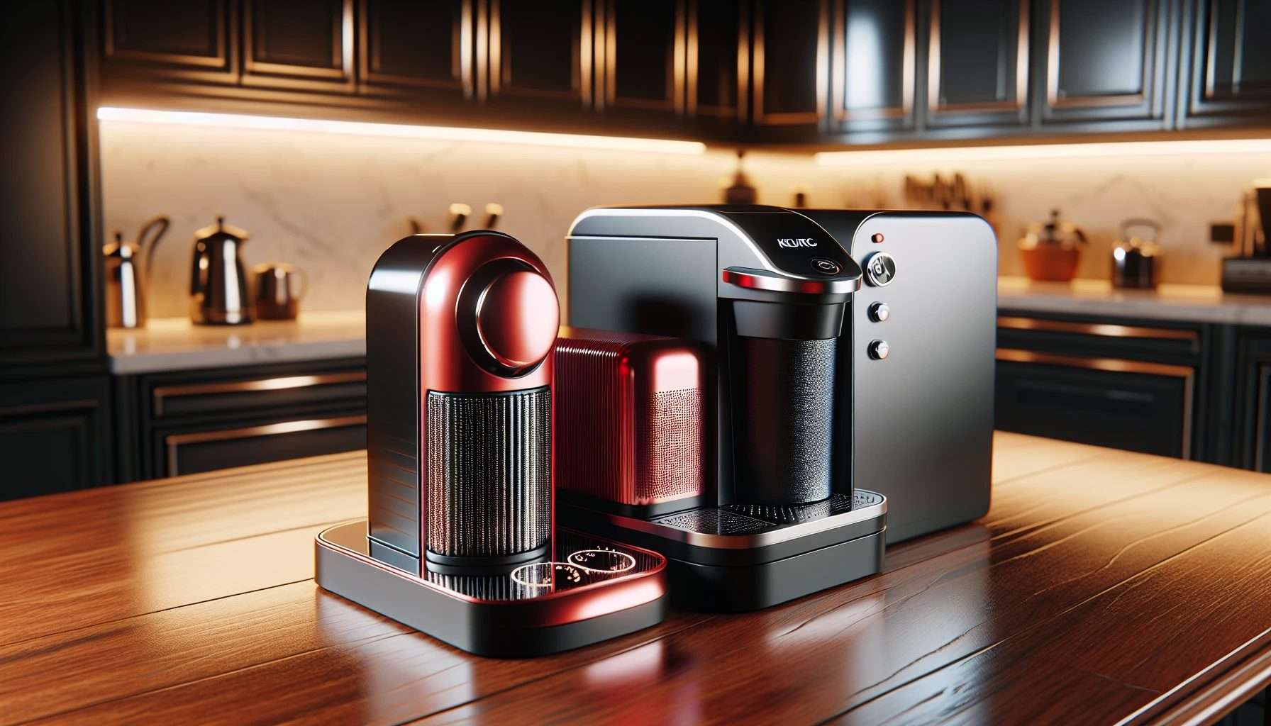 Nespresso and Keurig Machine Design