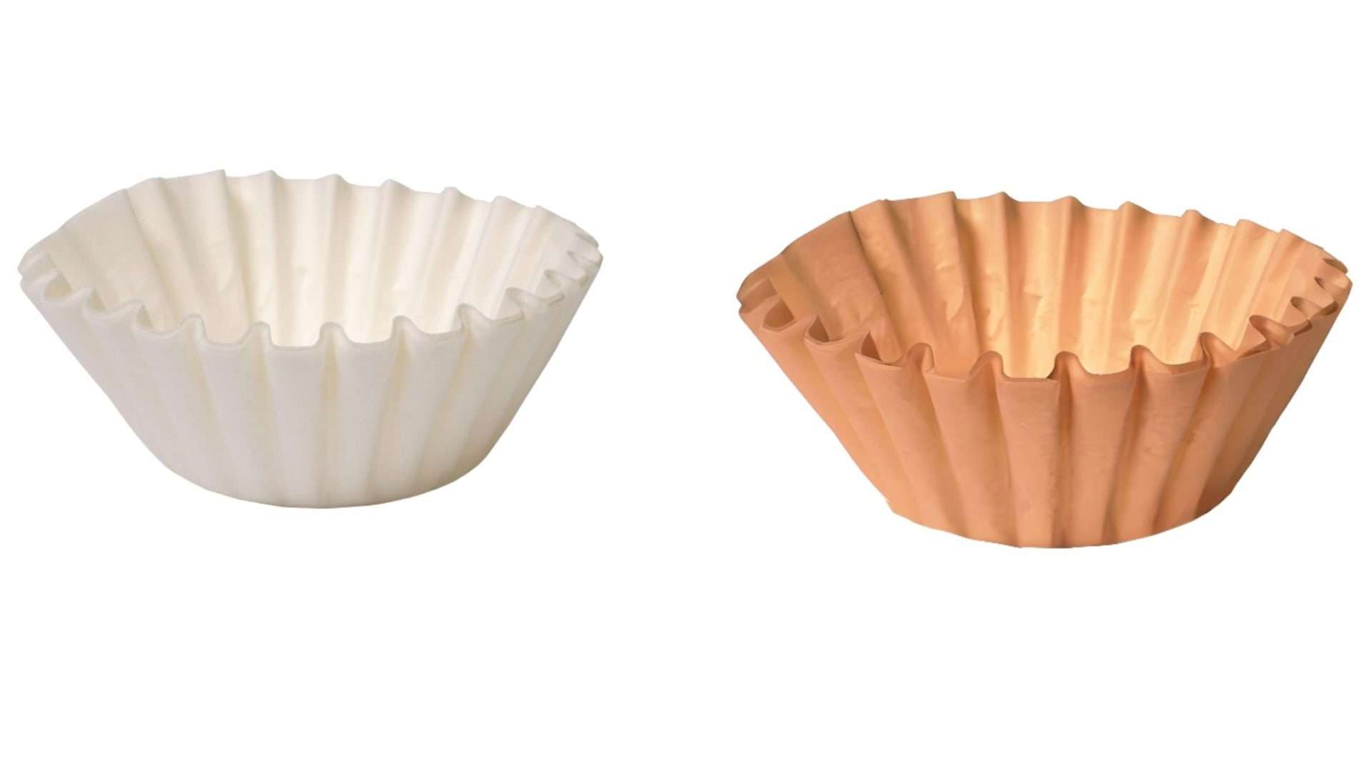 Bleached and Unbleached Coffee Filters